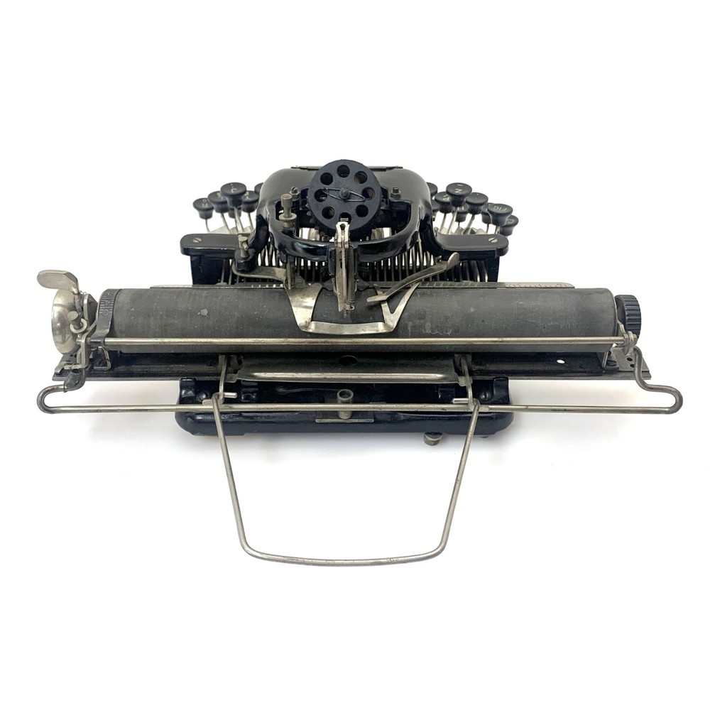 EXCELLENT 1908 Blickensderfer No.5 Typewriter w/Case Antique Vtg