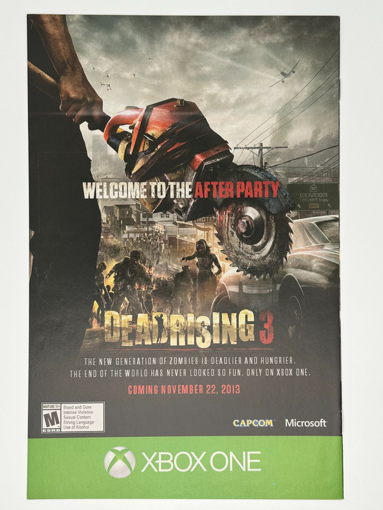 Dead Rising 3 (2013 Marvel) Marvel Custom Edition #1