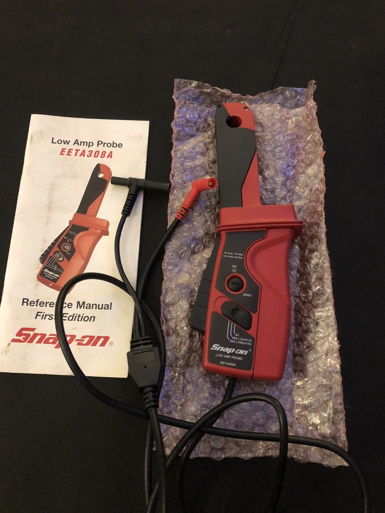 Snap-On Tools Low Amp Probe EETA308A Digital Multimeter