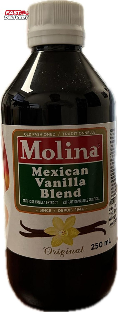 Molina Mexican Vanilla Blend Extract - Original, 8.3 Fl Oz