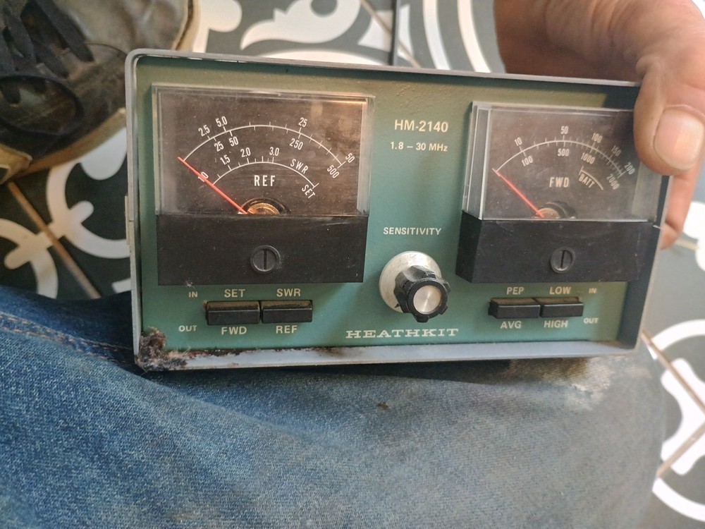 Heathkit SB-200+ Microphone+HM-2140 See Description