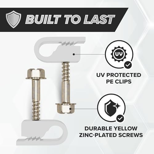 Single Coaxial Cable Clips Cat6