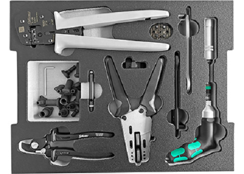 Staubli 32.6128-64100 PV-Installer Tool Case Set for MC4