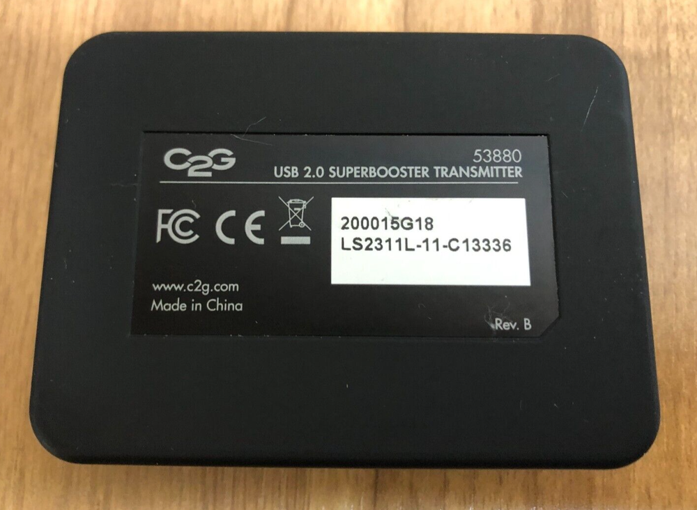 C2G 53880 USB 2.0 Superbooster Transmitter