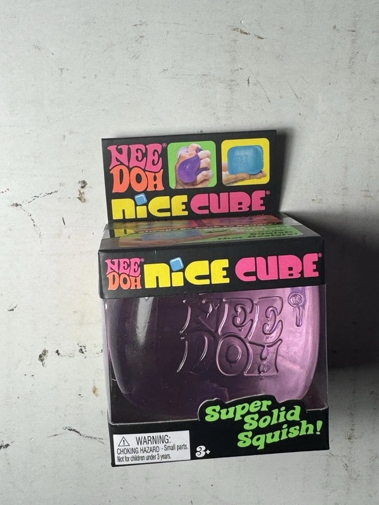 Nee Doh Nice Cube PURPLE
