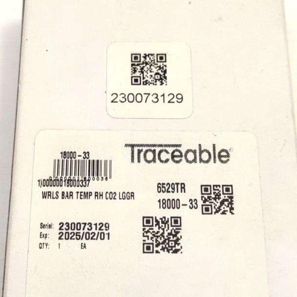 Traceable 6529 Wi-Fi Data-Logging Barometer 6529TR