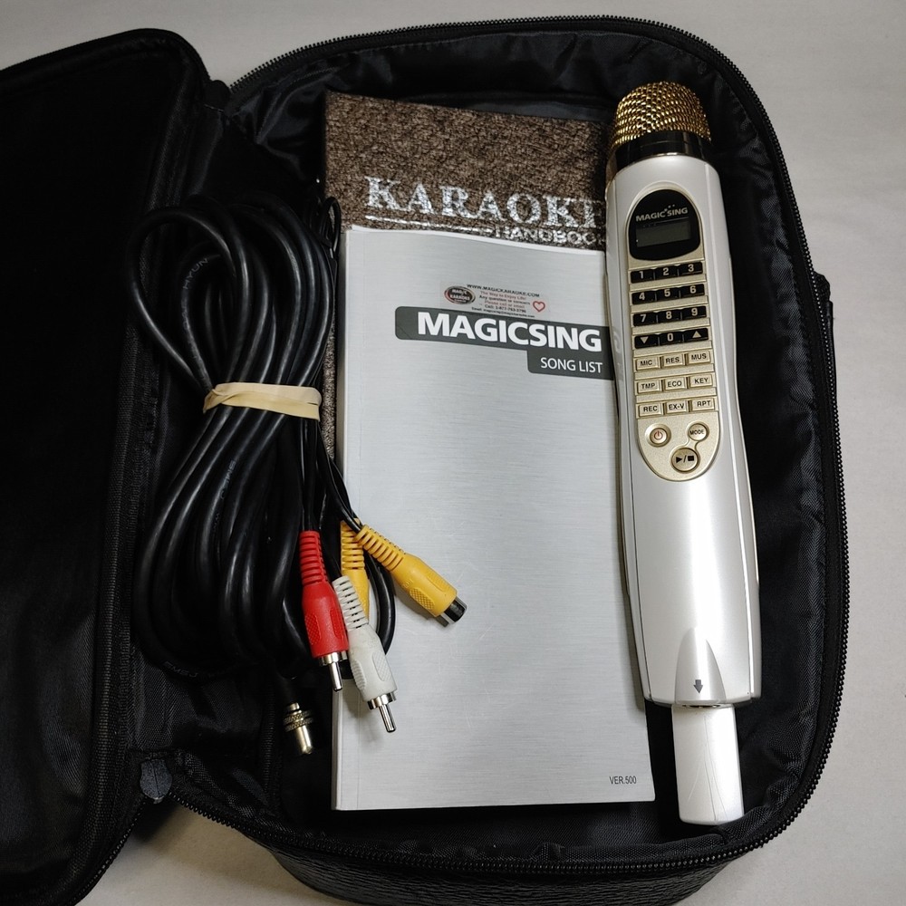 Magic Sing ED-7000 Microphone w/External Video Pack