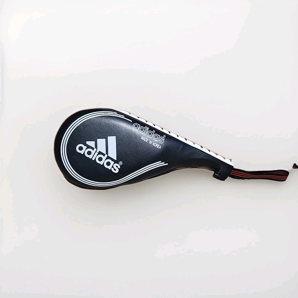 Adidas Taekwondo Double Target Pad Mitt Kick Strike Shield Karate Paddle