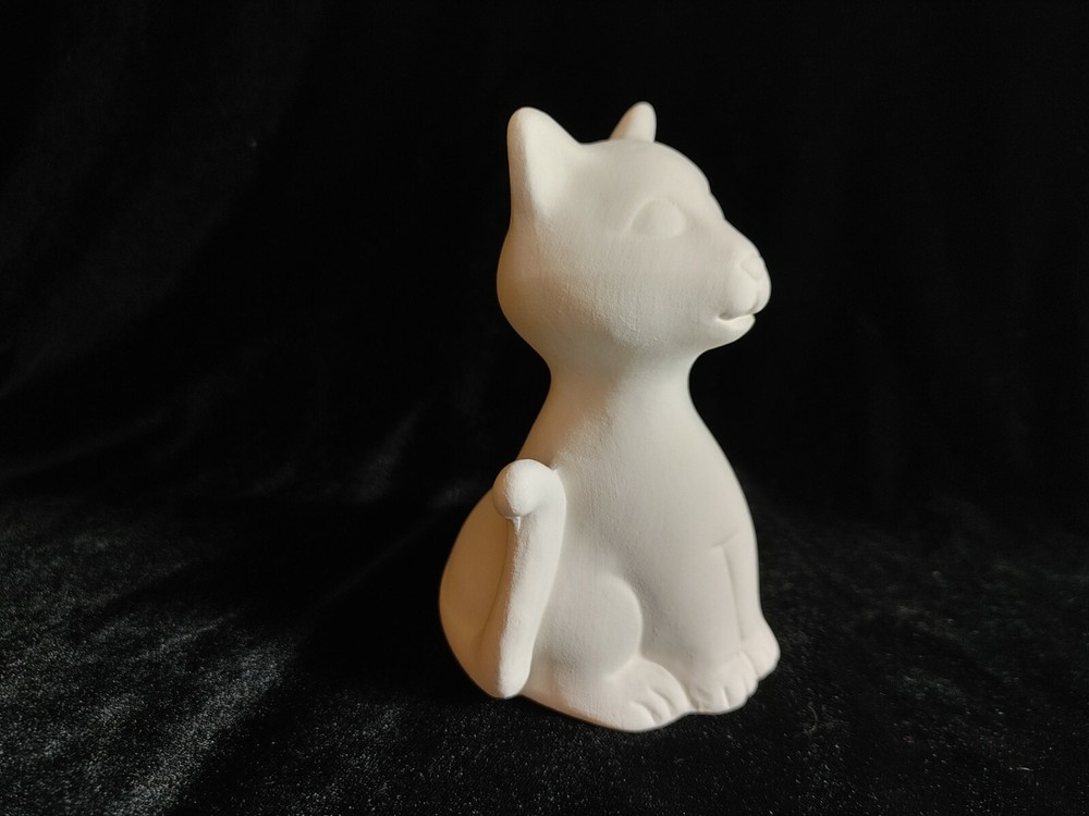 Cat - Ceramic Bisque Ready to Paint