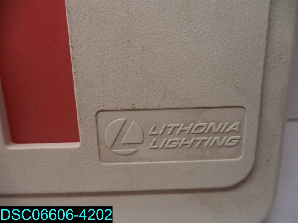 QTY=2: LITHONIA LIGHTING EXIT SIGNS COVER 12" X 8"