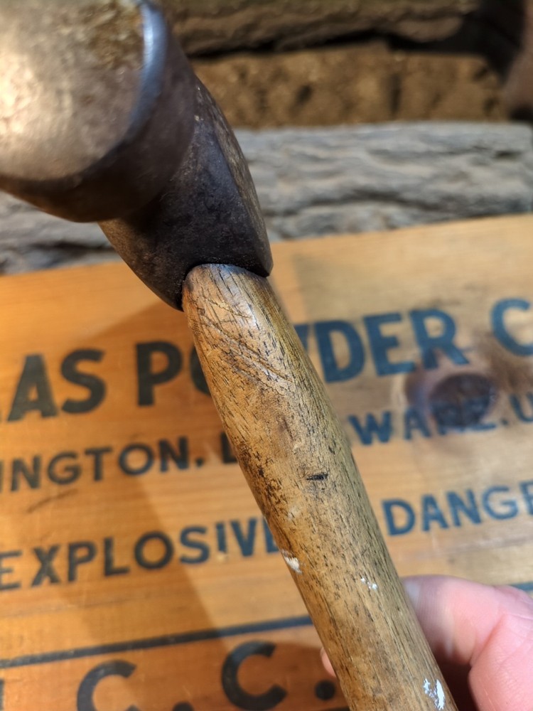 Vintage Germantown Tool Works Half Hatchet/Axe, Original Octagon Handle