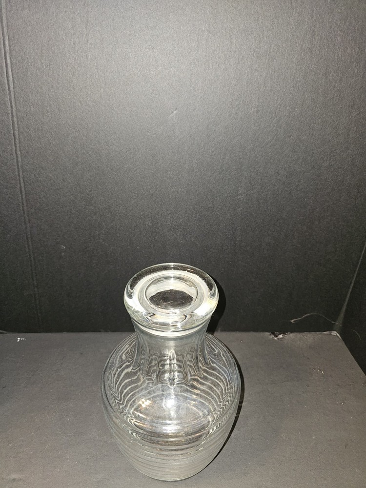 Clear Glass Juice Container
