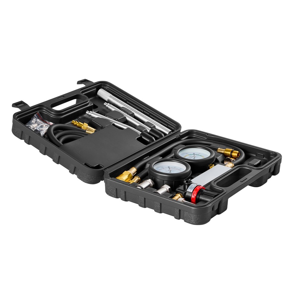 Uimoso Engine Cylinder Compression Tester Kit 0-100 PSI Leak Detection Tool