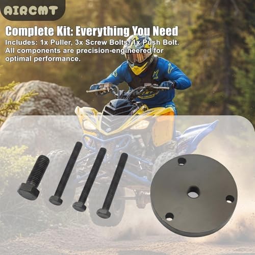 Starter Clutch Flywheel Puller Tools Compatible with 2001-2005 Yamaha Raptor