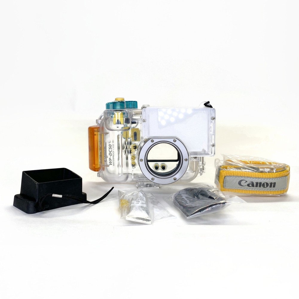 Cannon WP-DC50 Waterproof Case & Accessories Made in Japan