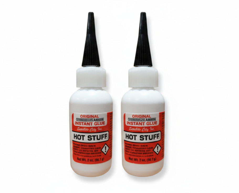 HS-4 Hot Stuff 2oz thin CA glue (Pack of 2)