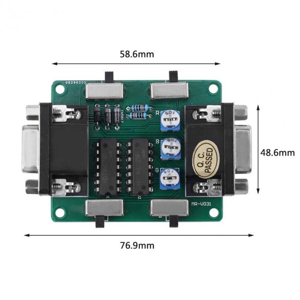VC005 VGA Interface Screen Scanline Generator For Retro Games Arcade Machine D
