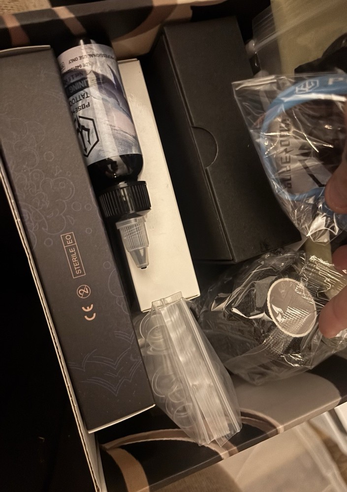 Poseidon Tattoo Kit and accessories