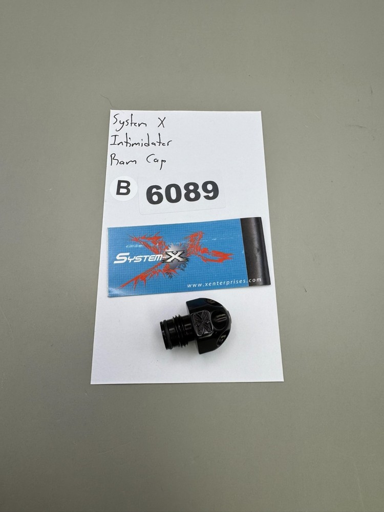 System X Intimidator Ram Cap-Gloss Black