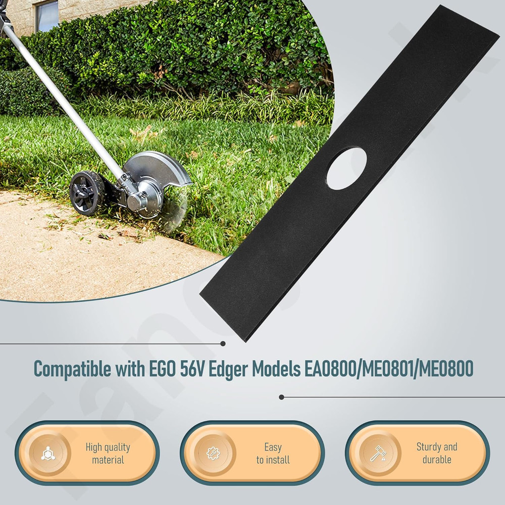 2 Pack (8" X 2", 1" Center Hole) AEB0800 Multi-Head System Replacement Edger Bla
