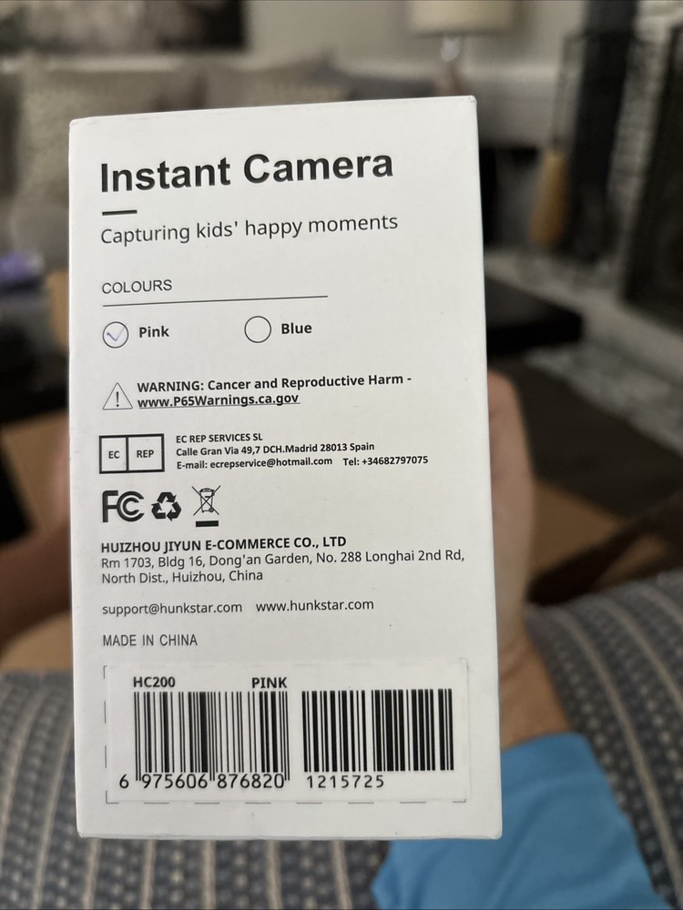 Hunkster Instant Camera