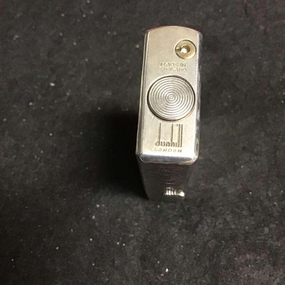Overhauled Dunhill Rollagas lighter 70 silver with box
