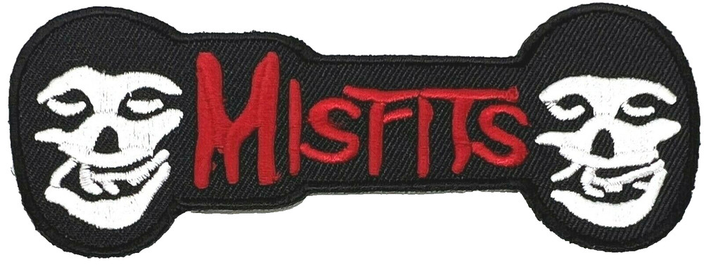 Misfits Rock Music Embroidered Iron on Patch Applique
