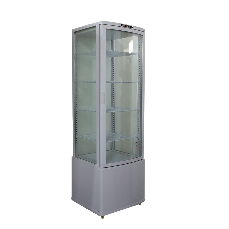 5 Layers Floor Type Refrigerated Display Case Cabinet Defogging 235L 110V