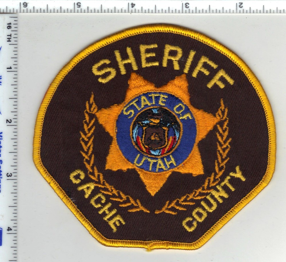 Cache County Sheriff (Utah) 2nd Issue Shoulder Patch