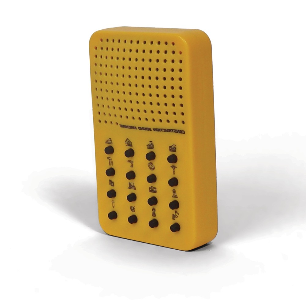 Construction Noisemaker with 16 Sounds, Whistles, Horns, and Engine Noises,