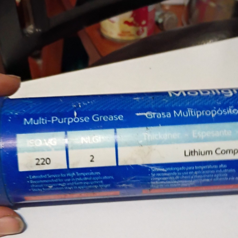 Mobile Grease XHP 222 Lithium complex - Blue
