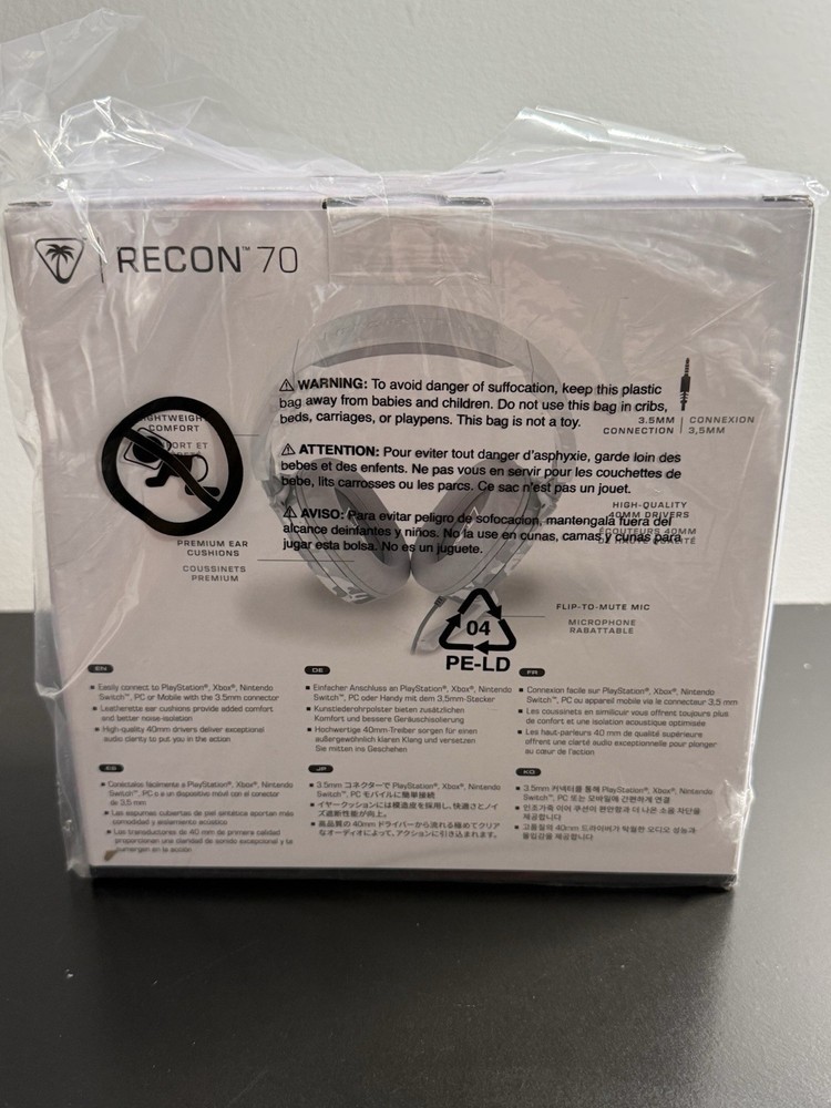 Recon 70 Arctic Camo Multiplatform Gaming Headset NEW