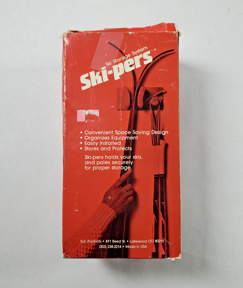 Ski-pers Ski Storage System Sun Products Ski Holder