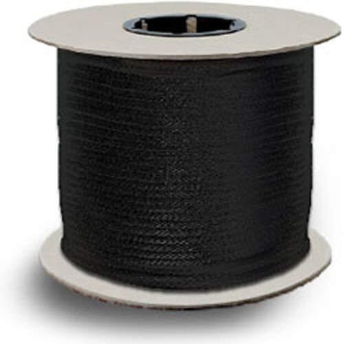 Zenith Diamond Braid 100% MFP Rope - 1/8" x 1000 ft., Black