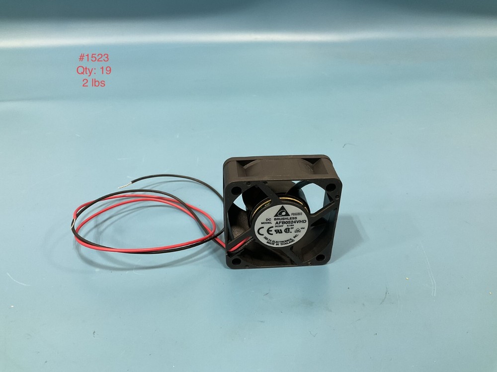 Delta Electronics AFB0524VHD , DC Brush-less 24VDC .15A