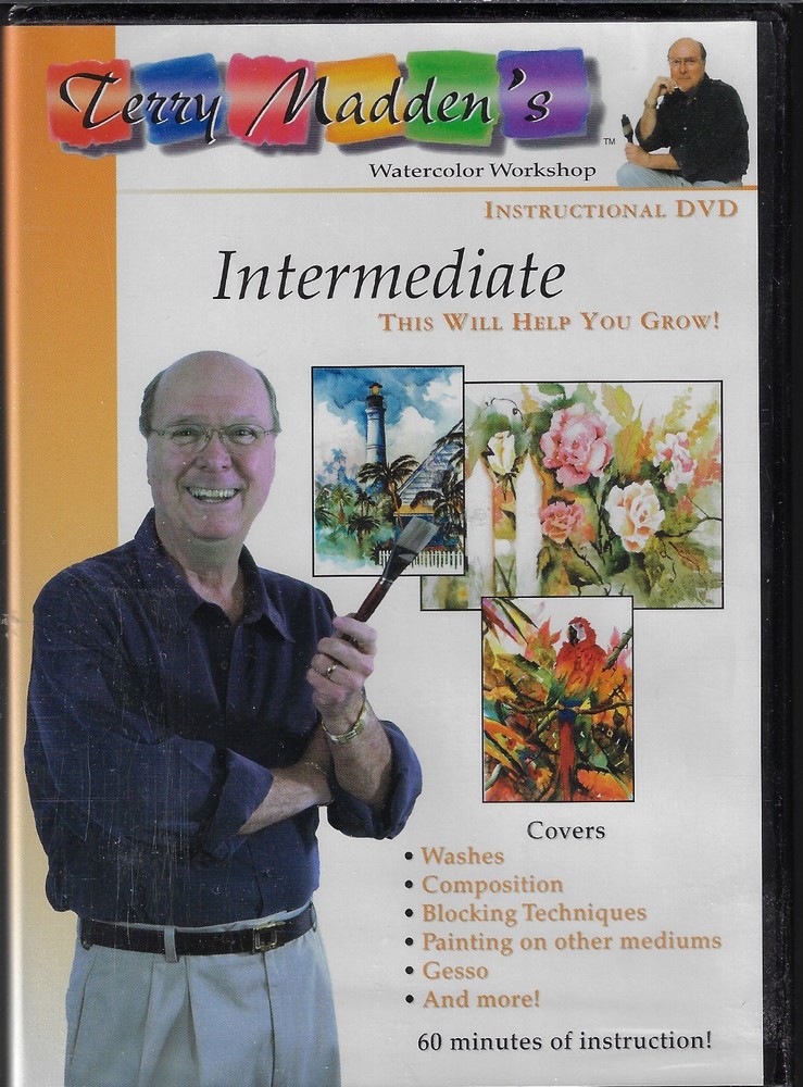 Terry Madden's Intermediate Watercolor Instructional DVD