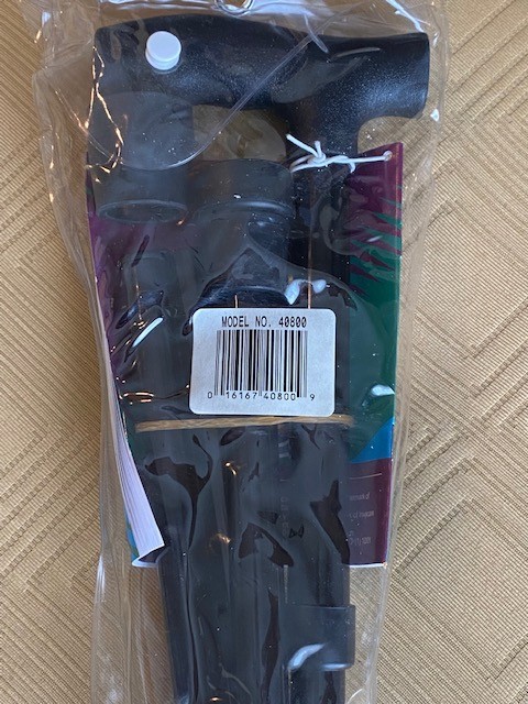 Invacare Black Folding Adjustable Cane 40800-6
