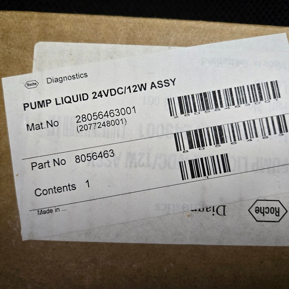 Roche water pump Cobas Mira systems