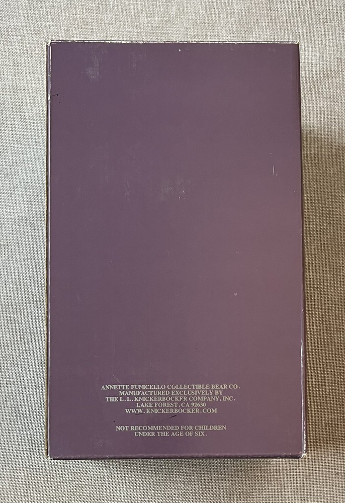 Annette Funicello Ruby Red Bear 88272 Certificate