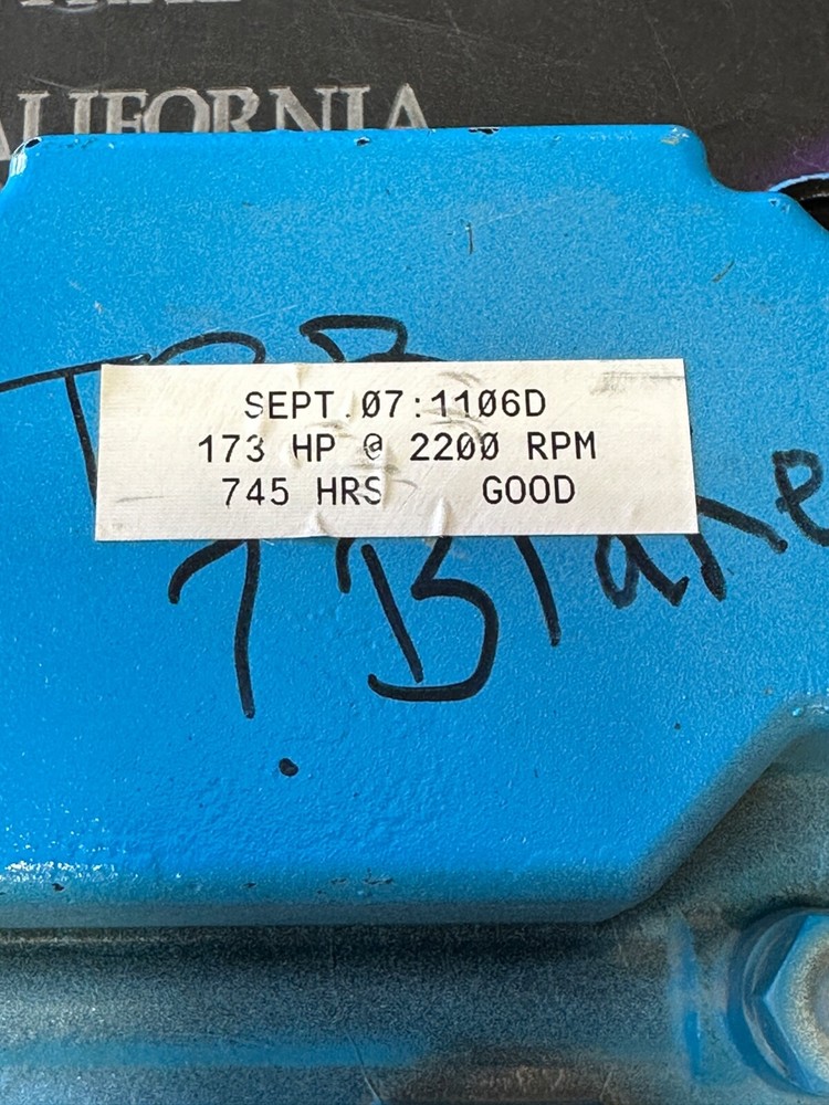 PERKINS ECU 1106D 173HP