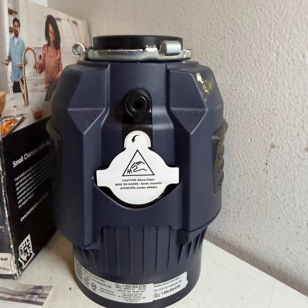 InSinkErator Evolution 3/4 HP Advanced Series Continuous Feed Garbage Disposal