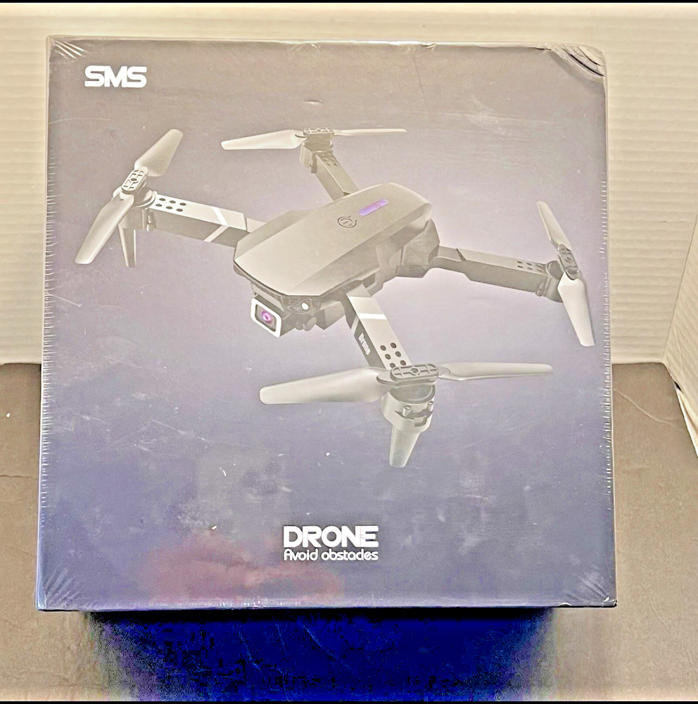 Myshle SMS Drone Avoid Obstacles Foldable Drones with 4K HD Camera NEW IN BOX!!