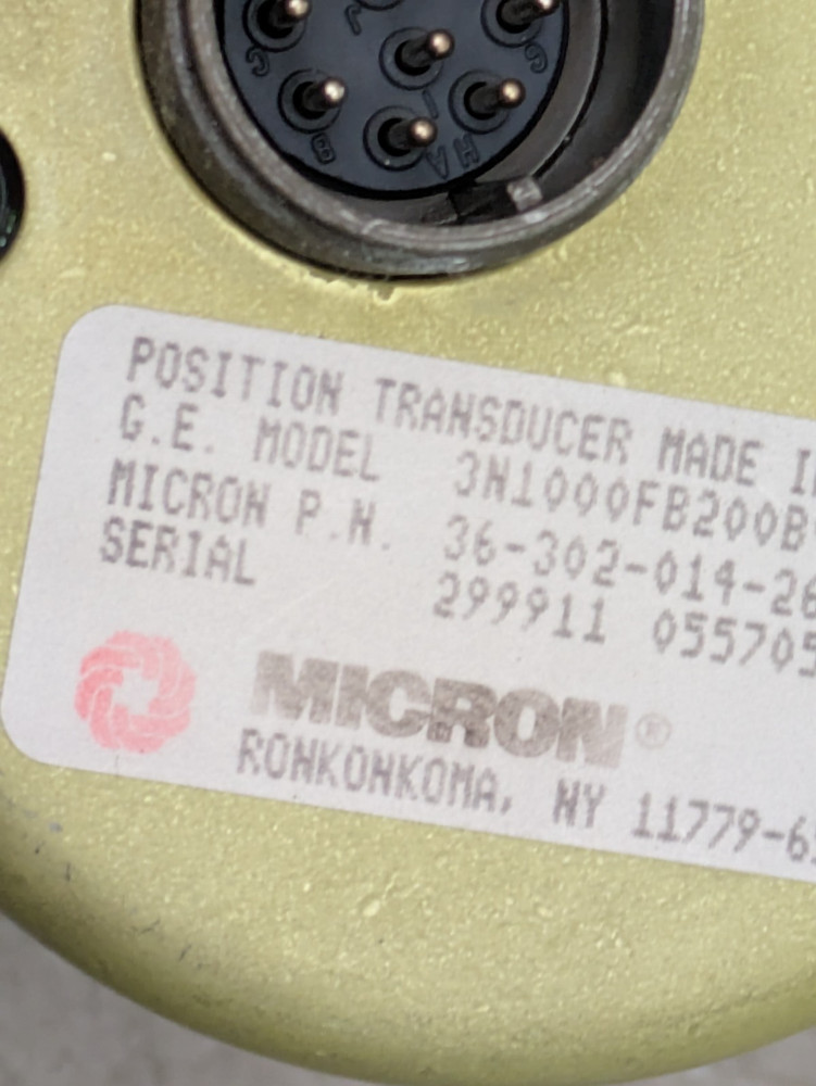 Micron Position Transducer 36-302-014-2640