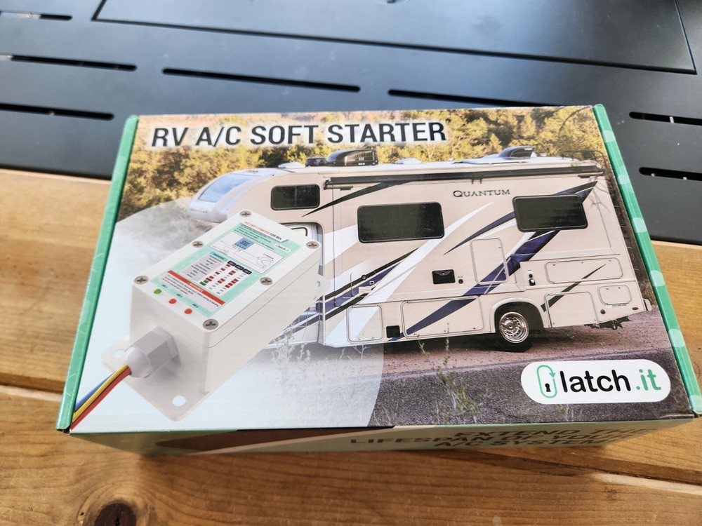 Latch. It RV A/C Soft Starter, Prolong Air Conditioner, Open Box