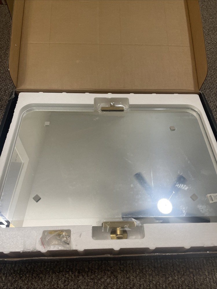 Kohler Castia 34969-2MB 20”x30” Rectangular Mirror Vibrant Brushed Moderne Brass