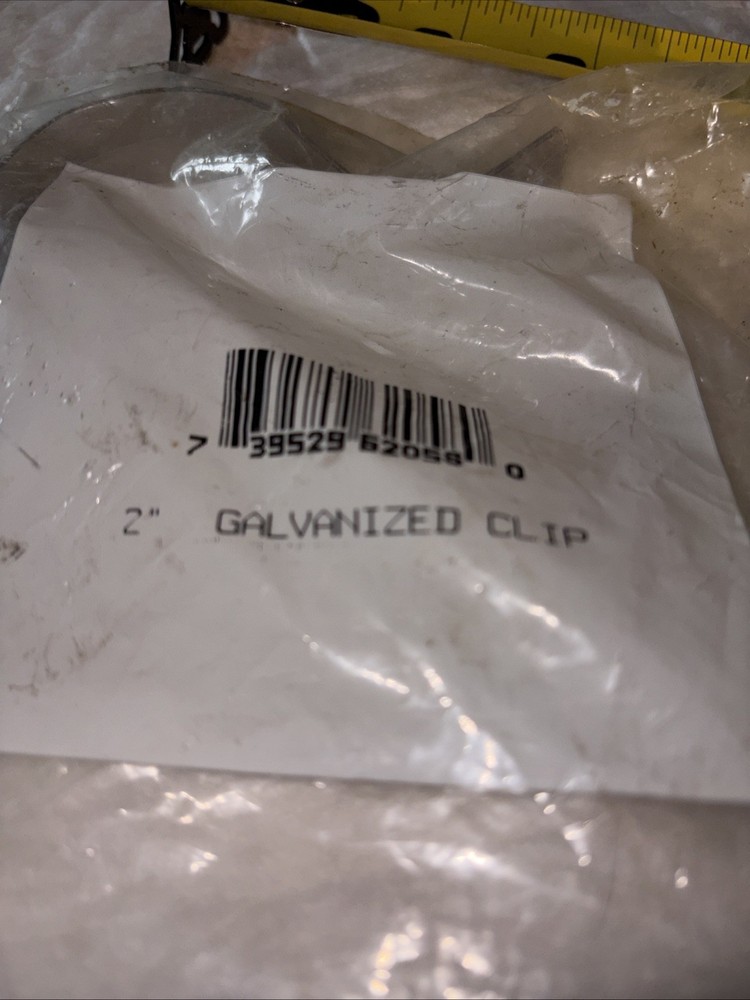 2 in. Galvanized 2-Hole Pipe Hanger Strap