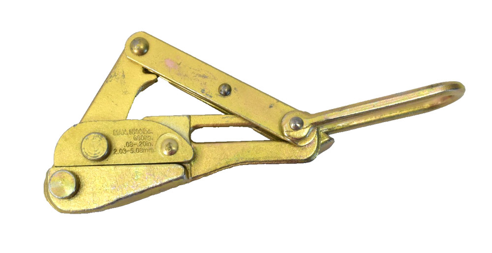 Cable puller Wire & Cable Gripping Tool .08 To .20" 1500 lbs Capacity 680kg