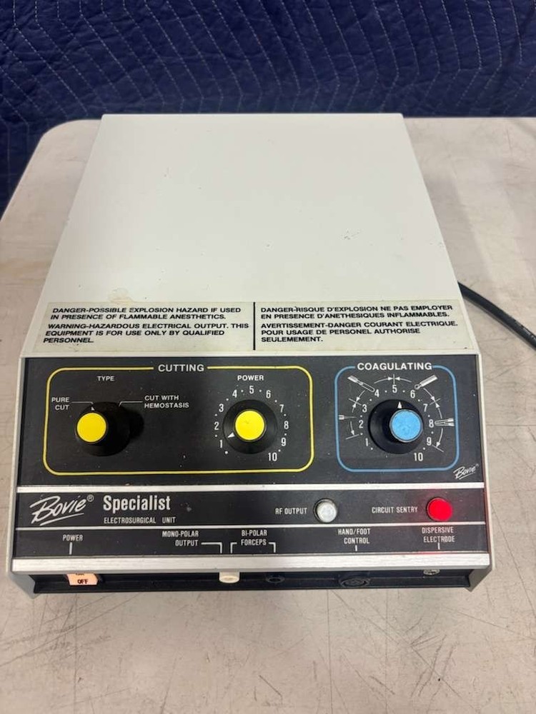 Bovie Specialist Electrosurgical Unit Powers On