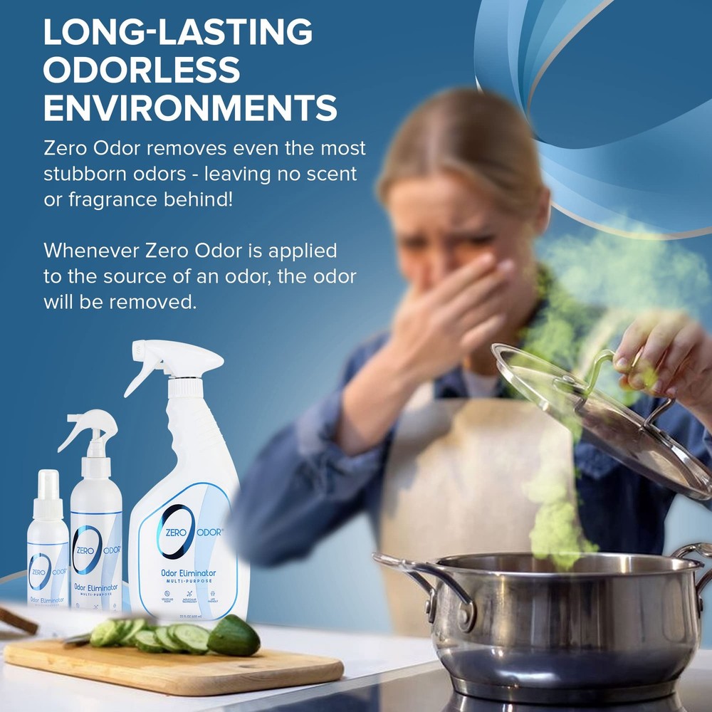 Zero Odor - Multi-Purpose Household Odor Eliminator Kit