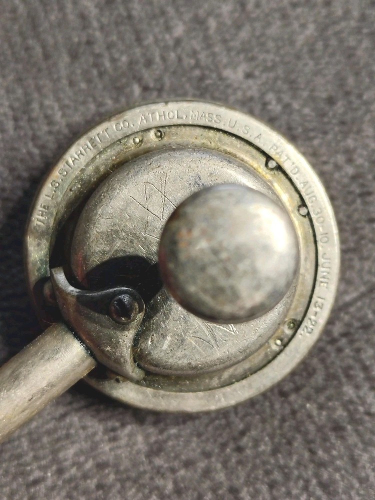 Vintage Starrett Dial Indicator (Missing Lens Cover See Description)
